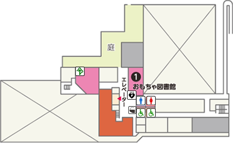 3階のフロアマップ