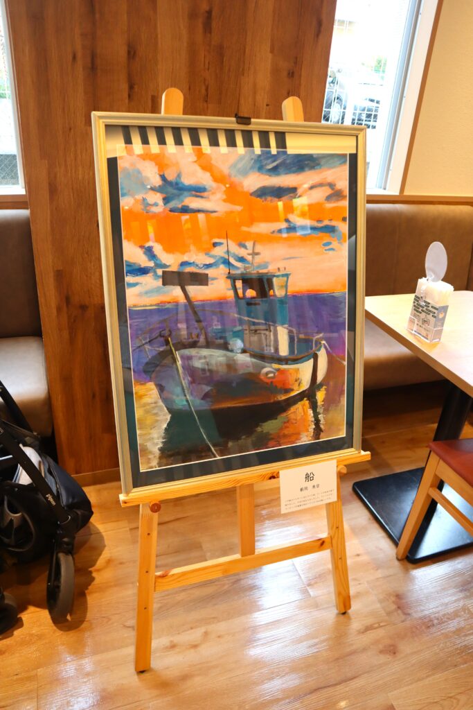 『モスバーガー』油絵　現代アート モスバーガー』油絵 現代アート - メルカリ
